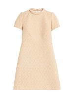 Short Dress Lurex Jacquard Toute La V