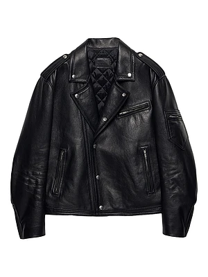 Leather Biker Jacket