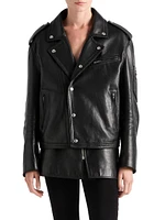 Leather Biker Jacket