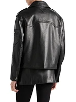 Leather Biker Jacket