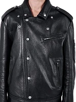 Leather Biker Jacket