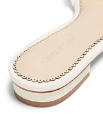 Finley Imitation Pearl-Embellished Sandals