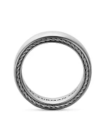 Streamline Band Ring Platinum, 8MM