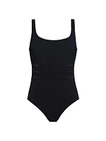 Glory Striped Tank One-Piece Swimsuit