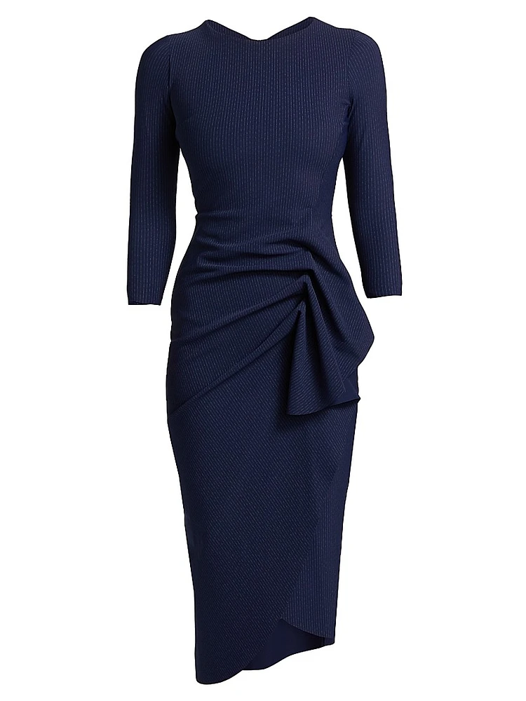 Wang Ruffle Cocktail Dress