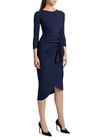 Wang Ruffle Cocktail Dress