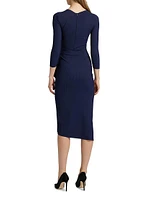 Wang Ruffle Cocktail Dress
