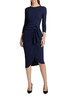 Wang Ruffle Cocktail Dress