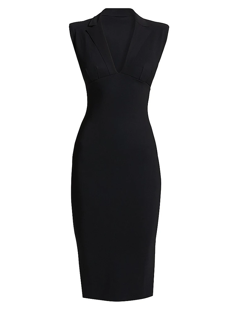 Sadao V-Neck Cocktail Dress