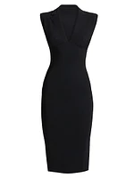 Sadao V-Neck Cocktail Dress