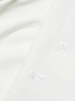 Mason Sequined Ruched V-Neck Top