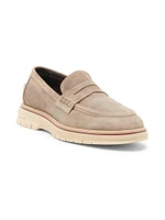 Suede Loafers