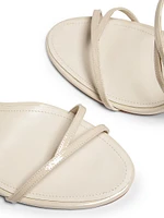 Diana 100MM Leather Stiletto-Heel Sandals
