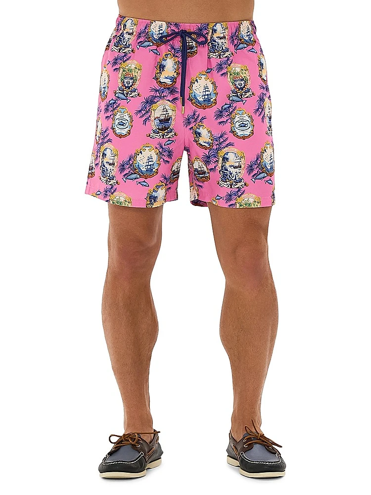 Salty Splendour Board Shorts