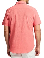 Thresher Stretch-Cotton Button-Front Shirt