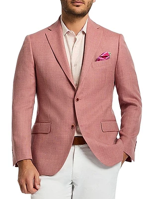 Mclaine Wool-Blend Single-Breasted Blazer