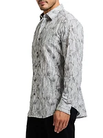 Lagos Cotton-Blend Button-Front Shirt