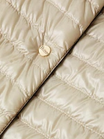 Matte Reversible Quilted Coat