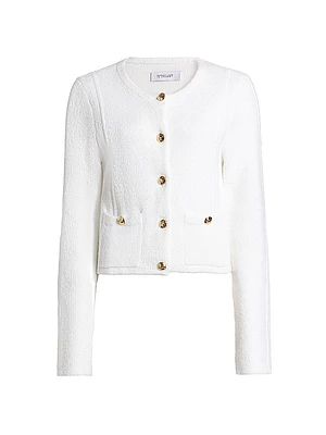 Aubree Boucle Sweater Jacket
