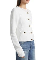 Aubree Boucle Sweater Jacket