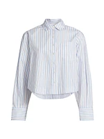 Estrella Striped Cotton Shirt