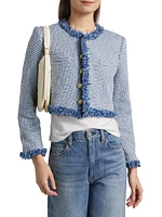 Asuka Cropped Fringe Jacket