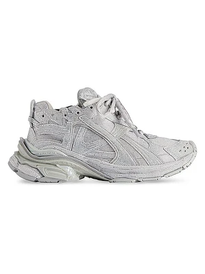Runner Sneakers with Rhinestones