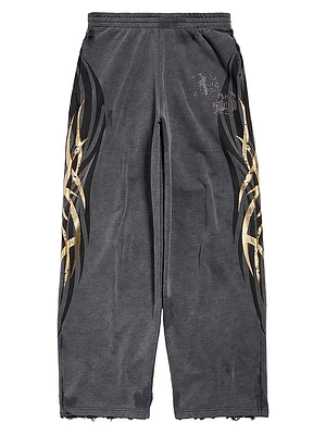 Tacky Gold Baggy Sweatpants