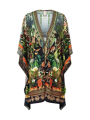 Camilla x White Lotus Short Caftan