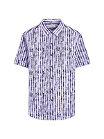 Orson Printed Short-Sleeve Shirt