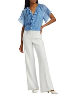 Prism Floral Ruffled Blouse