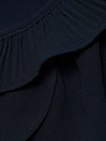 Vale Ruffled Chiffon Blouse