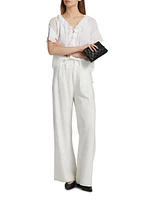 Vale Ruffled Chiffon Blouse