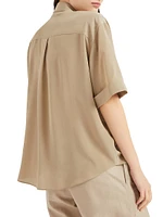 Silk Crepe De Chine Shirt