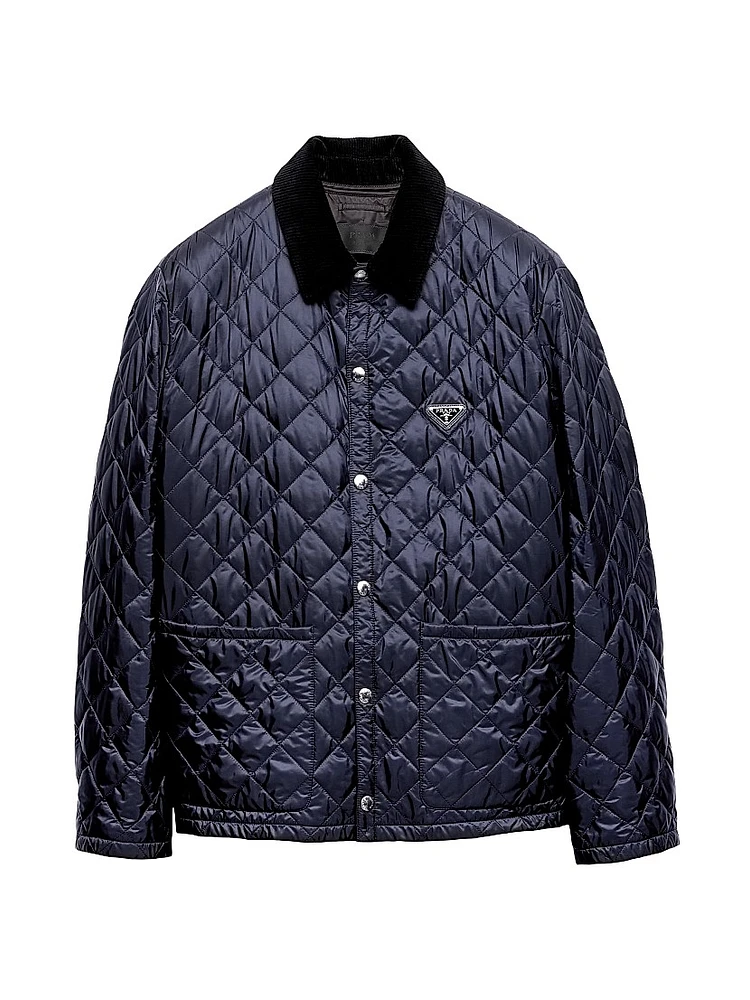 Quilted Re-Nylon Jacket