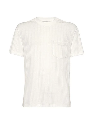 Crew Neck T-Shirt with Chest Pocket