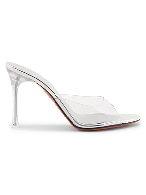 Alexa 95MM Transparent PVC Mules