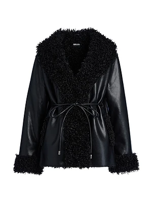 Roxanne Leather Coat