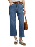 The Blake Cropped Wide-Leg Jeans