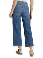 The Blake Cropped Wide-Leg Jeans