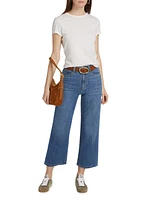 The Blake Cropped Wide-Leg Jeans