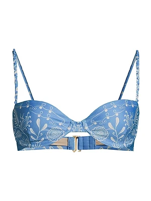 Magdalena Floritura Bikini Top