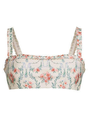 Olmo Mosqueta Floral Bikini Top