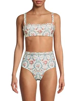 Olmo Mosqueta Floral Bikini Top