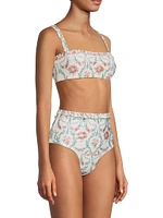Olmo Mosqueta Floral Bikini Top