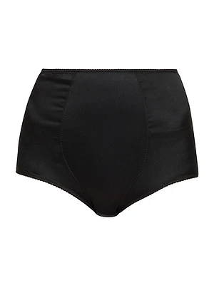 Stretch Satin Silk Coulotte Panties