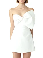 Elly Crepe Bow Minidress