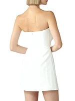 Elly Crepe Bow Minidress
