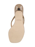 Hortense 45MM Suede Slip-On Sandals