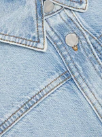 Curved Denim Shirt